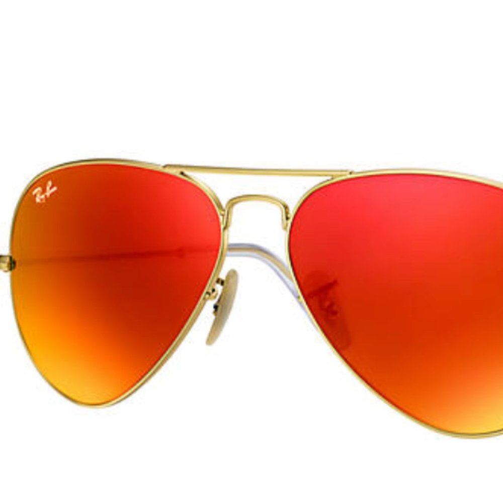 Ray-Ban- Red Mirrored NWOT